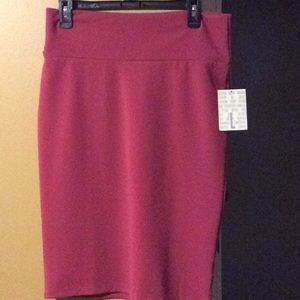 Dusty Rose Pencil Skirt